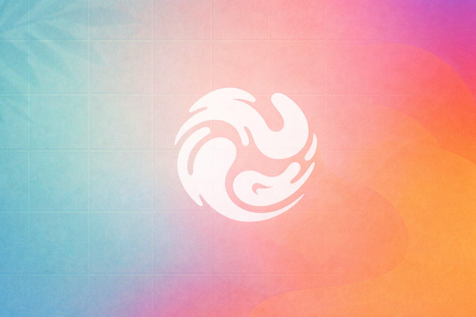 Flux app logo with colorful gradient background